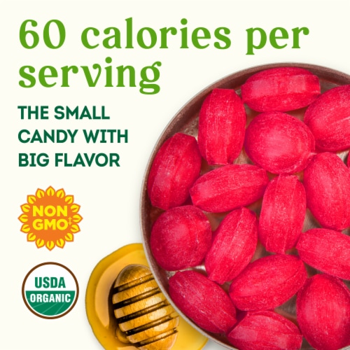 Simple Truth Organic® Blood Orange and Honey Hard Candy Tin Perspective: left