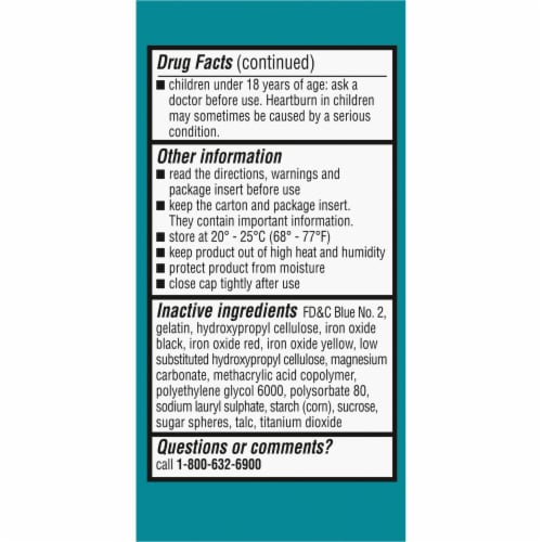 Kroger® Lansoprazole 24 Hour Acid Reducer Capsules Perspective: left