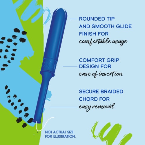 Kroger® Tampons Super Absorbency Unscented Perspective: left