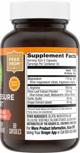 Simple Truth® Blood Pressure Support Capsules Perspective: left