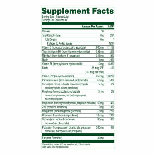 Simple Truth® Elderberry Flavored Vitamin C Powder Blend 1000mg Perspective: left