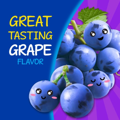 Kroger® Children's Loratadine 24 Hour Allergy Relief Dye-Free Sugar-Free Grape Flavor Liquid Perspective: left