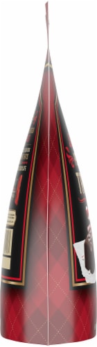 Private Selection® Dark Chocolate Peppermint Truffles Holiday Candy Bag Perspective: left