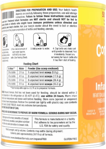 Comforts™ Infant Formula Perspective: left