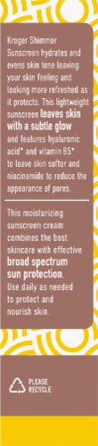 Kroger® Shimmer Sunscreen 40 SPF Perspective: left