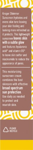 Kroger® Shimmer Sunscreen 40 SPF Perspective: left