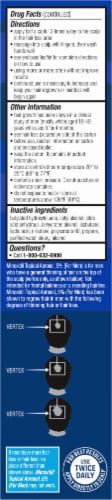 Kroger® 5% Men's Minoxidil Hair Treatment Perspective: left