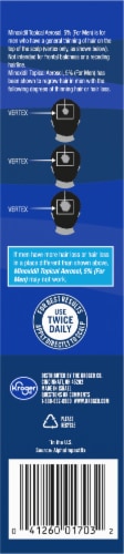 Kroger® 5% Men's 90 Day Minoxidil Hair Treatment Perspective: left
