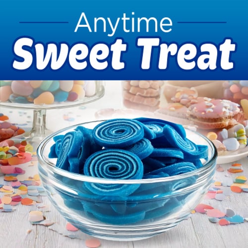 Kroger Blue Raspberry Candy Ropes Perspective: left