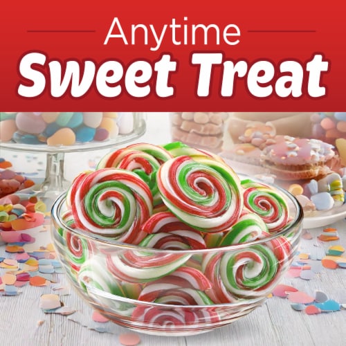 Kroger® Green and Cherry Apple Ropes Candy Bag Perspective: left