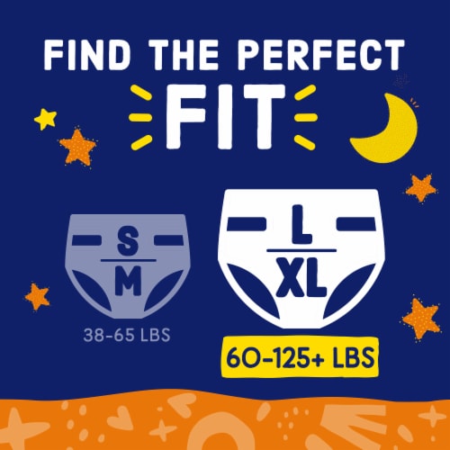 Comforts™ Night Pants Boys & Girls L/XL (60-125+ lbs) Perspective: left