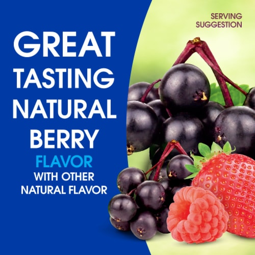 Kroger® Men's Multivitamin Gummies Mixed Berry & Strawberry Perspective: left