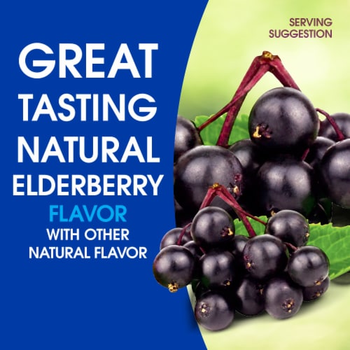 Kroger® Elderberry Sambucus Gummies Perspective: left