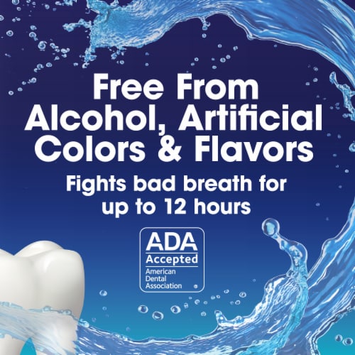 Kroger® Alcohol Free Fresh Breath Mouthwash Ice Mint Perspective: left