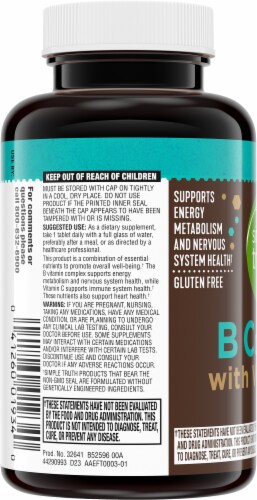 Simple Truth® B Complex with Vitamin C 50 mg Perspective: left