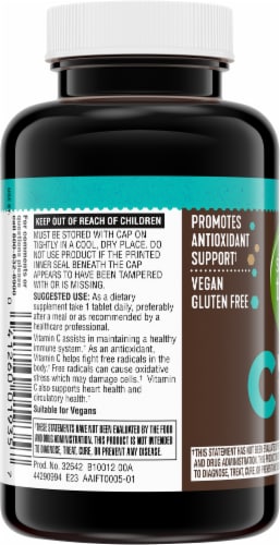 Simple Truth® Vitamin C Dietary Supplement Perspective: left