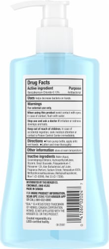 Kroger® Spring Water Scent Antibacterial Liquid Hand Soap Perspective: left