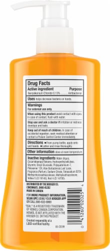 Kroger® Gold Antibacterial Liquid Hand Soap Perspective: left