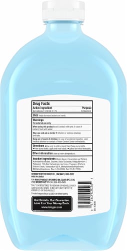 Kroger® Spring Water Scent Antibacterial Liquid Hand Soap Refill Perspective: left
