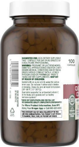Simple Truth® Quercetin Complex 325mg Perspective: left