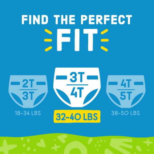 Comforts™ Day or Night Training Pants Boys 3T-4T (32-40 lbs) Perspective: left