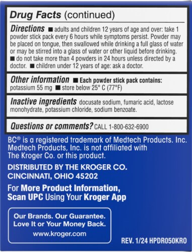 Pain Relief Powder - Each Perspective: left