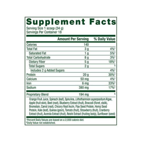 Simple Truth® Plant Based Coconut Flavored Protein Powder Perspective: left