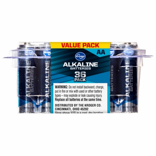 Kroger® Alkaline AA Batteries Value Pack Perspective: left