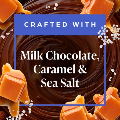 Private Selection® Milk Chocolate Sea Salt Soft Caramels Holiday Candy Perspective: left