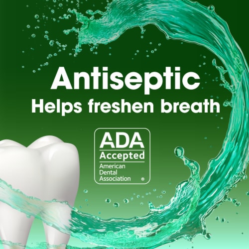 Kroger® Antiseptic Mouthwash Mint Burst Perspective: left
