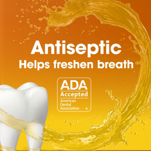 Kroger® Antiseptic Mouthwash Original Flavor Perspective: left