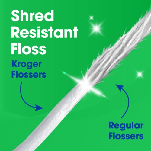 Kroger® Extra Comfort Dental Floss Mint Perspective: left