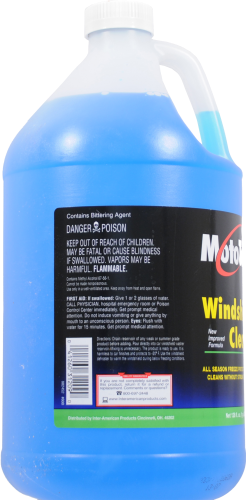 Moto Tech Windshield Cleaner Perspective: left