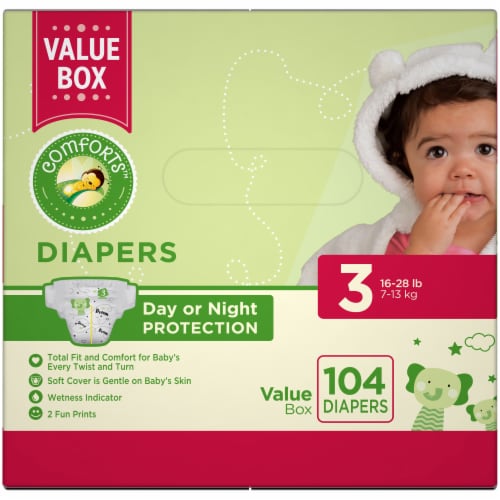 Huggies OverNites Baby Diapers, Size 3 (16-28 lbs), 66 count - Kroger