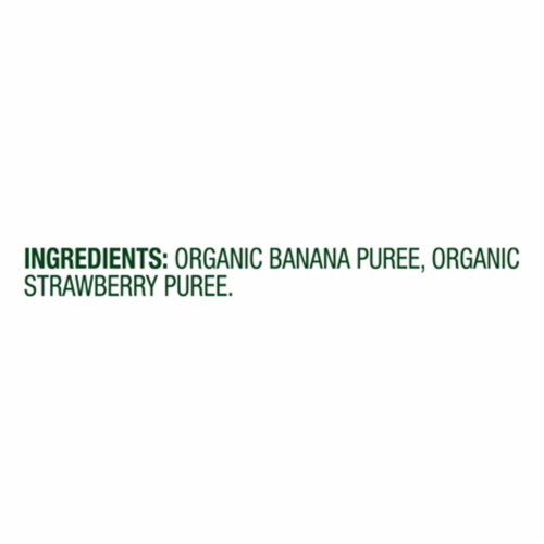 Simple Truth Organic® Banana and Strawberry Freeze-Dried Smoothie Melts Snack Perspective: left