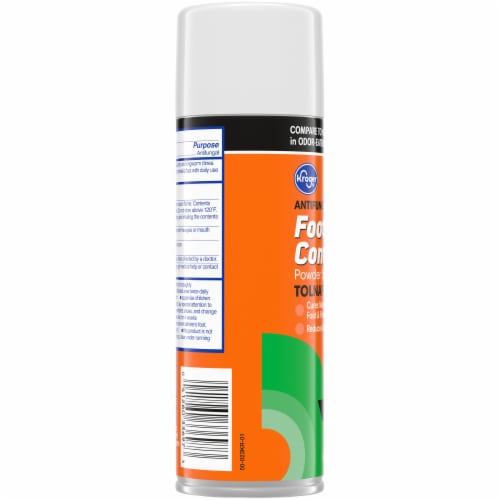 Kroger® Foot Odor Control Antifungal Powder Spray Perspective: left