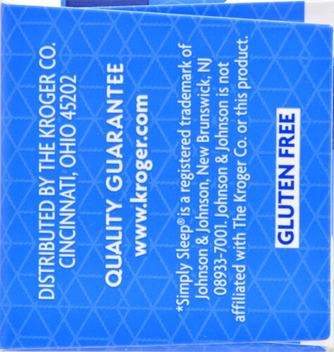 Kroger® Nighttime Sleep-Aid Caplets Perspective: left