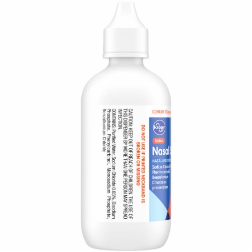 Kroger Saline Nasal Spray 3 fl oz Baker s