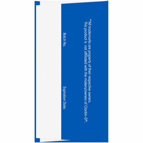 Kroger® 24 Hour Allergy & Congestion Relief Tablets Perspective: left