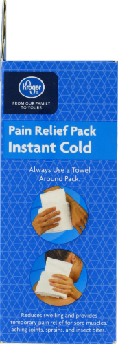 Kroger® Instant Cold Pain Relief Patch Perspective: left