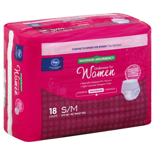 Kroger® Underwear for Women Size Small/Medium Perspective: left