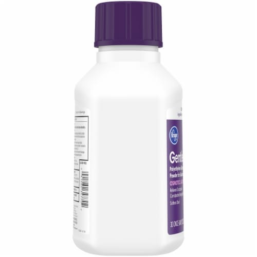 Kroger® GentleLAX® Osmotic Laxative Powder Bottle Perspective: left