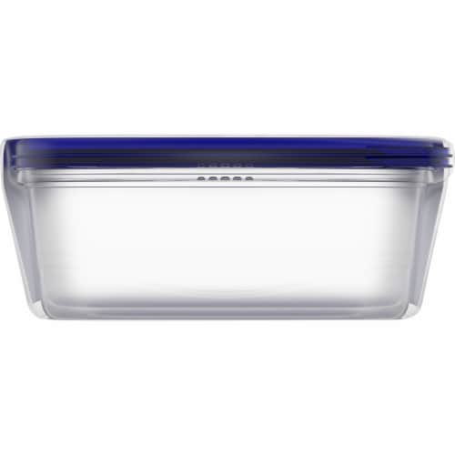 Kroger Home Sense Rectangle BPA-Free Plastic Snap Seal Food Container - 2 pack Perspective: left