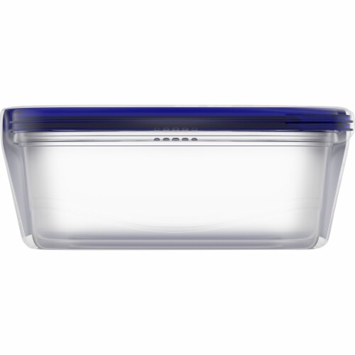 Kroger® Home Sense Rectangle BPA-Free Plastic Snap Seal Food Container - 2 pack Perspective: left