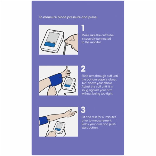 Kroger® Automatic Arm Blood Pressure Monitor Perspective: left