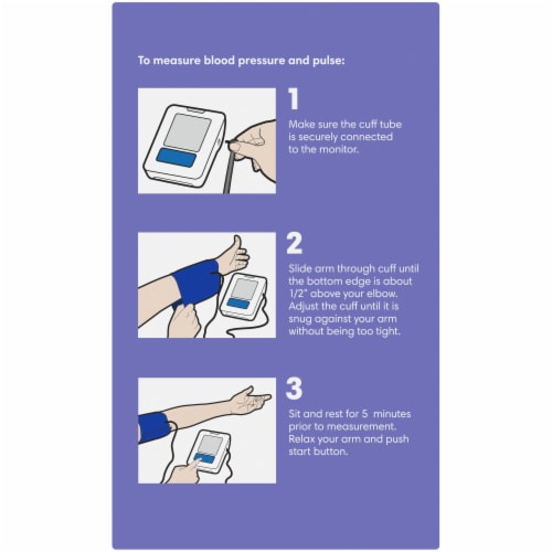 Kroger® Automatic Arm Blood Pressure Monitor, 1 ct - Kroger