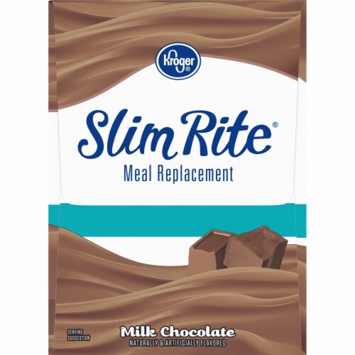 Kroger® Slim Rite® Milk Chocolate Meal Alternative Beverage 8 Bottles Perspective: left
