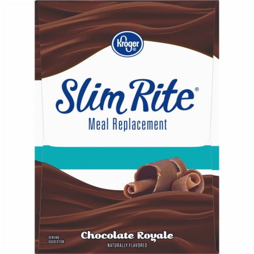 Kroger® Slim Rite® Chocolate Royale Meal Alternative Beverage 8 Bottles Perspective: left