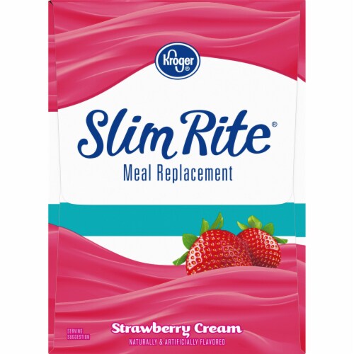 Kroger® Slim Rite® Strawberry Cream Meal Alternative Beverage Perspective: left