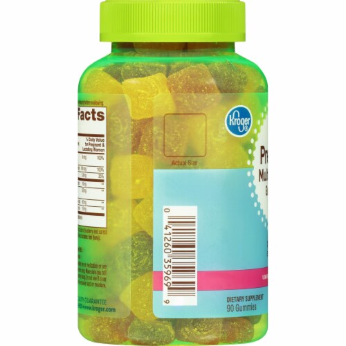 Kroger® Prenatal Multivitamin Gummies Perspective: left